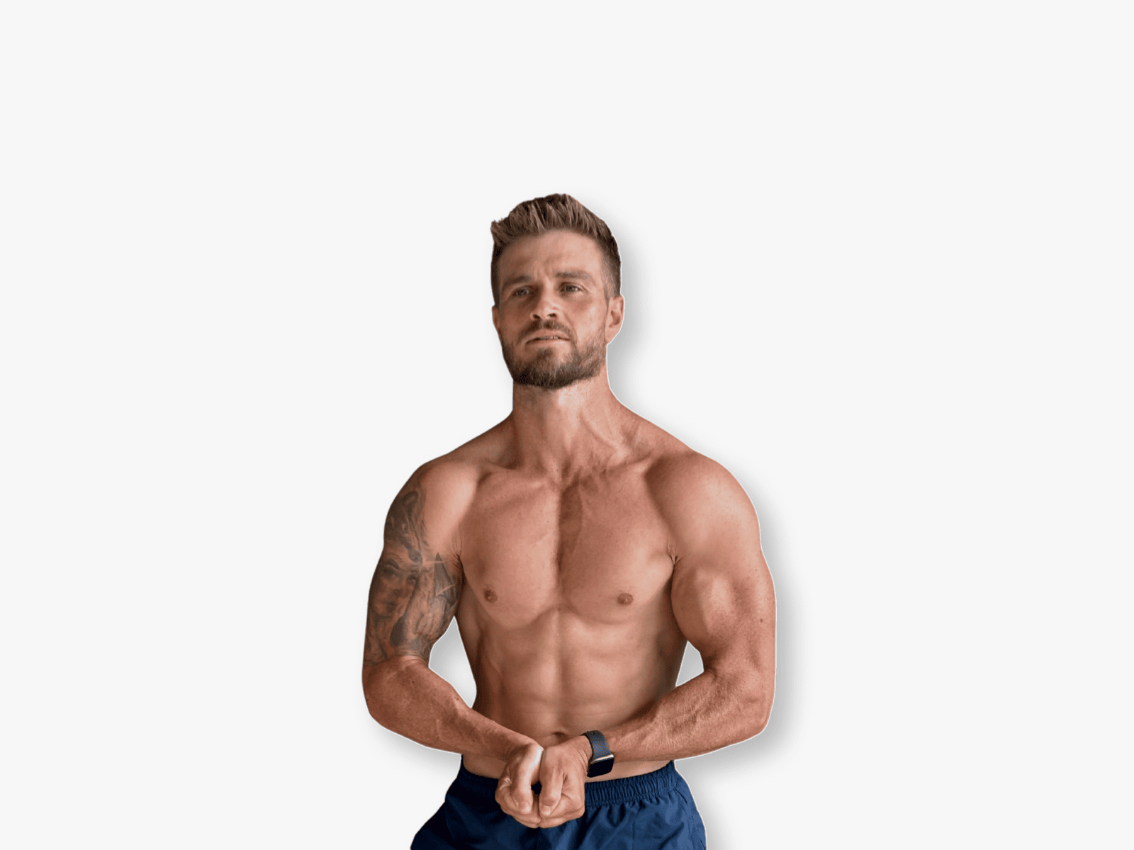 woman using resistance bands in a gym